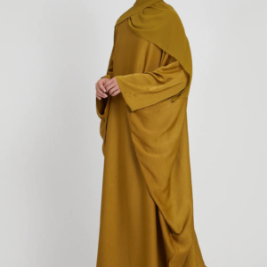 Minimalist Straight-Cut Abaya